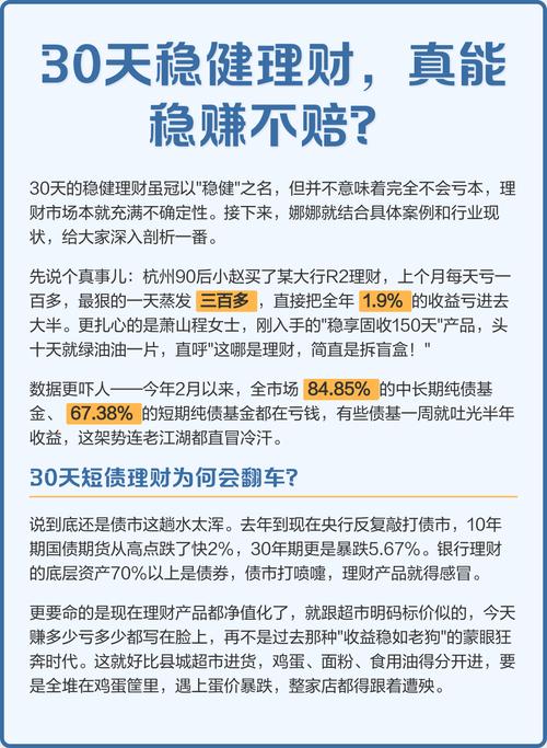 非保本理财产品有风险吗_稳健型银行理财选择_银行理财如何避免亏损
