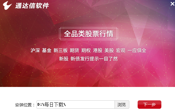 通达信金融终端截图