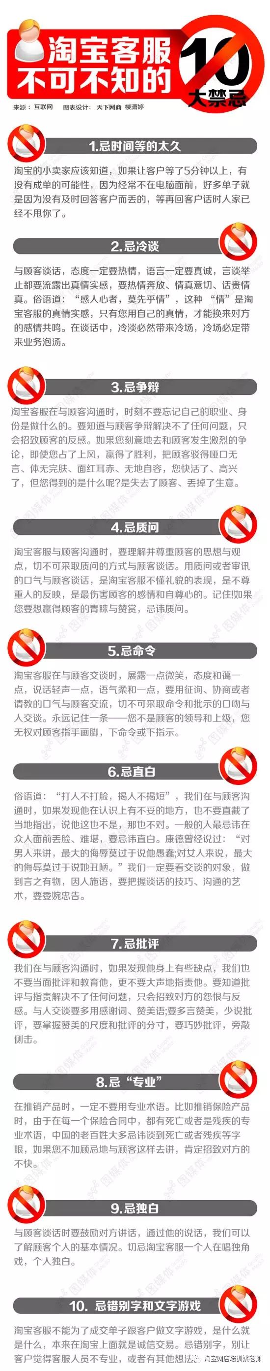 淘宝客服禁忌_网店客服主要是做什么_淘宝客服沟通技巧