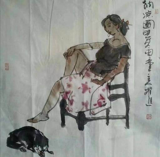 当代名家作品_中国书画墨境艺术_当代名家裘兆明作品赏析