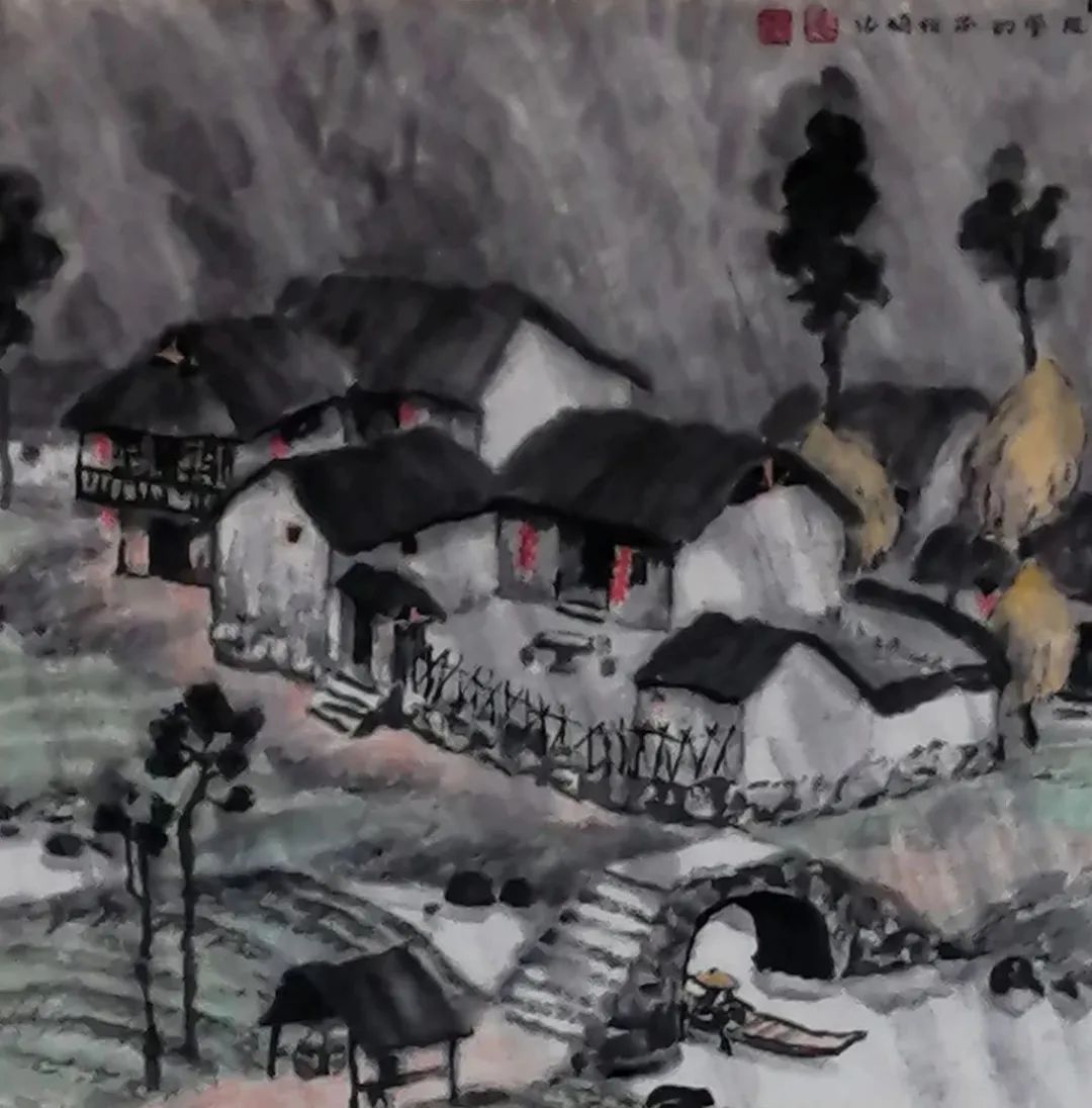 当代名家裘兆明作品赏析_中国书画墨境艺术_当代名家作品