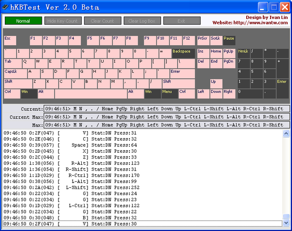 雷柏V500 RGB冰晶版