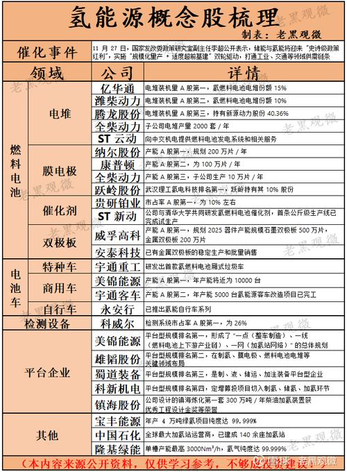 氢能产业发展中长期规划_股票什么概念好_氢能源概念股涨停